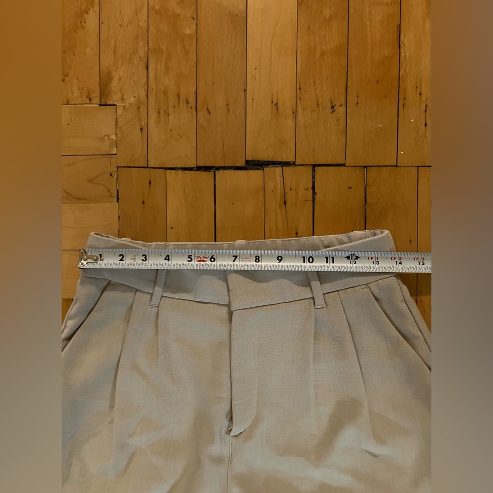 Abercrombie & Fitch Beige Wide-Leg Sloan Pants - Picture 7 of 13